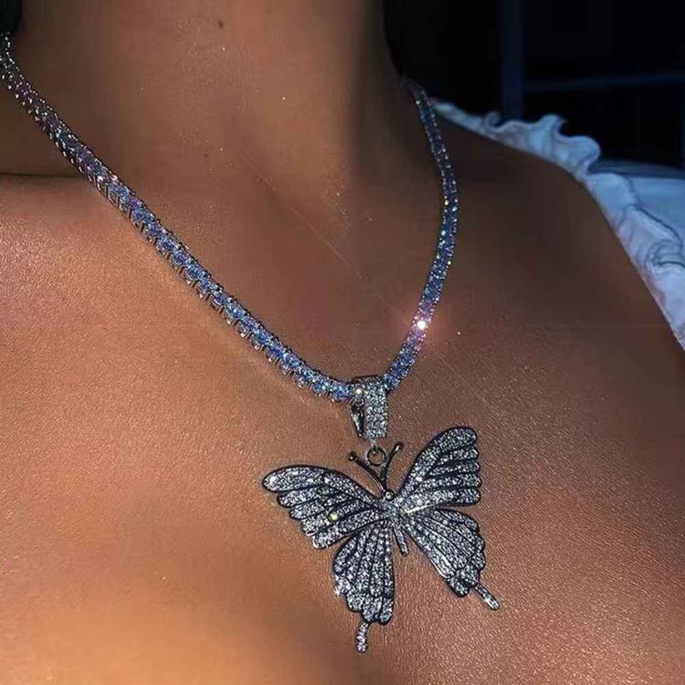 Butterfly Pendant Necklace